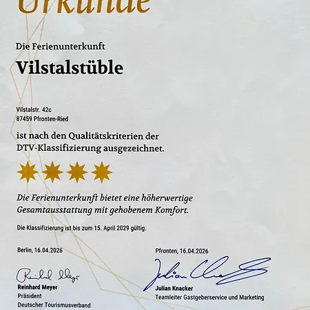 Vilstalstueble Lejlighed